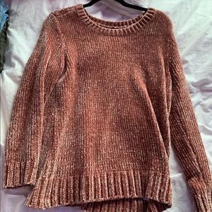 Light pink, peachy color sweatshirt